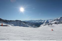 Photo Textures of Background Snowy Mountains